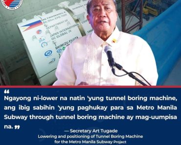 Metro Manila Subway Project Goes Beyond Duterte Presidency